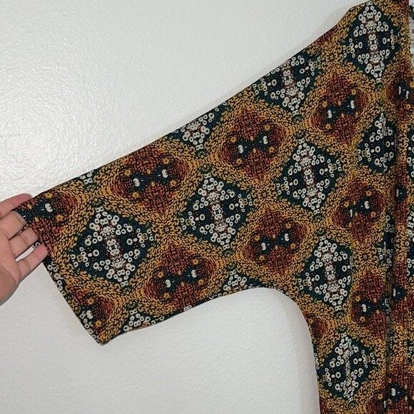 LulaRoe Womans Waterfall Open Front Cardigan kimono Small - Picture 4 of 12